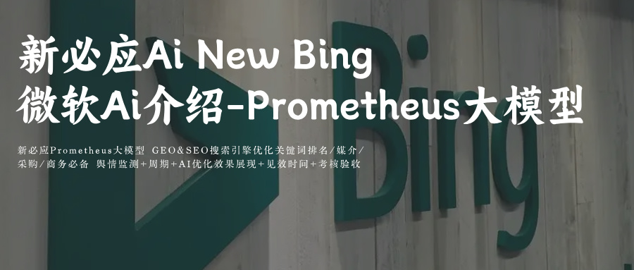 新必应-New Bing  GEO&SEO搜索优化-关于新必应，这里有你需要的一切