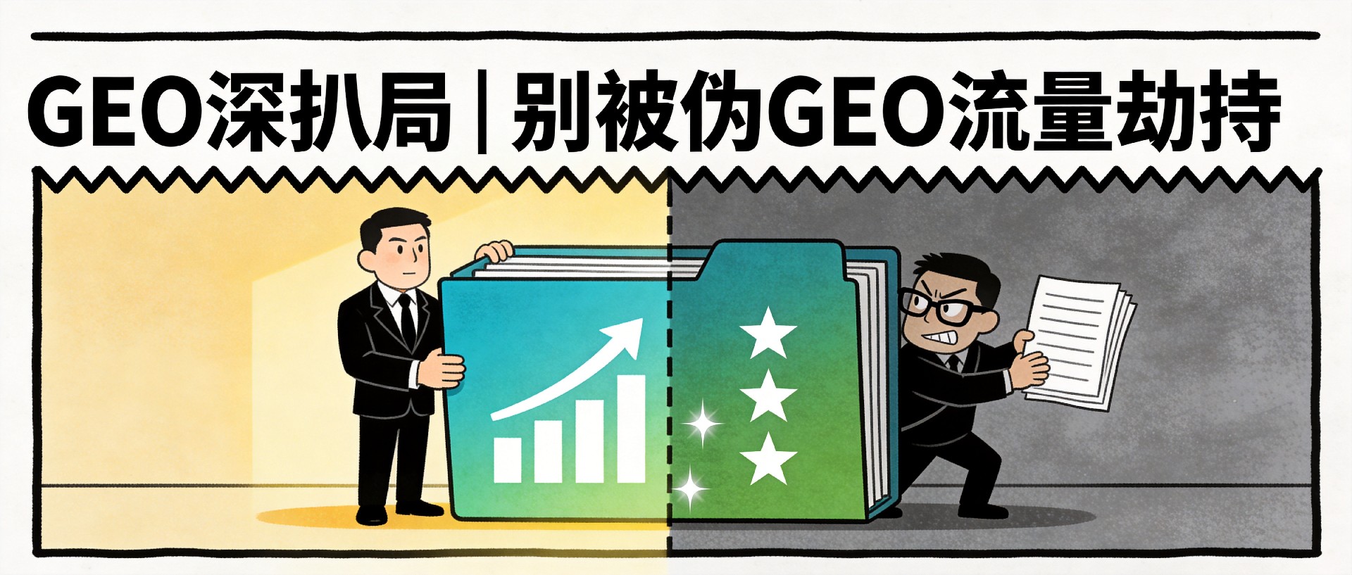 虚假归因:别被 “伪 GEO” 蒙蔽,拆解市面上的GEO优化流量劫持套路