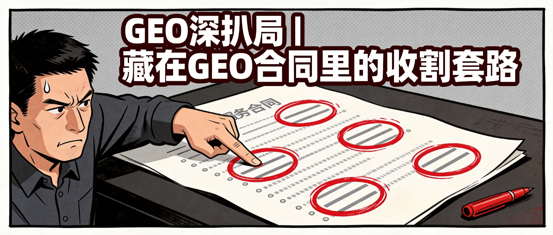 不要被“GEO文字陷阱”欺骗：藏在GEO服务合同里的免责与收割套路