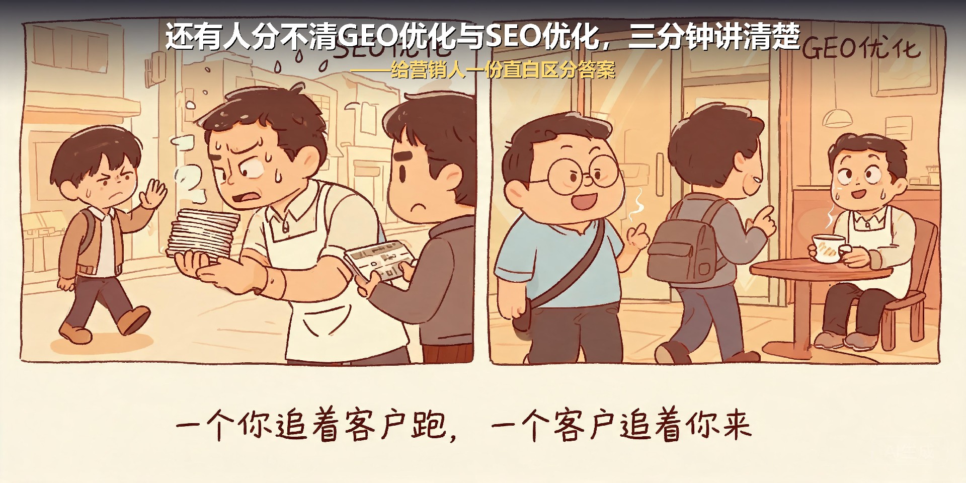 SEO优化管入口,GEO优化管信任,品牌站两份功课都要做
