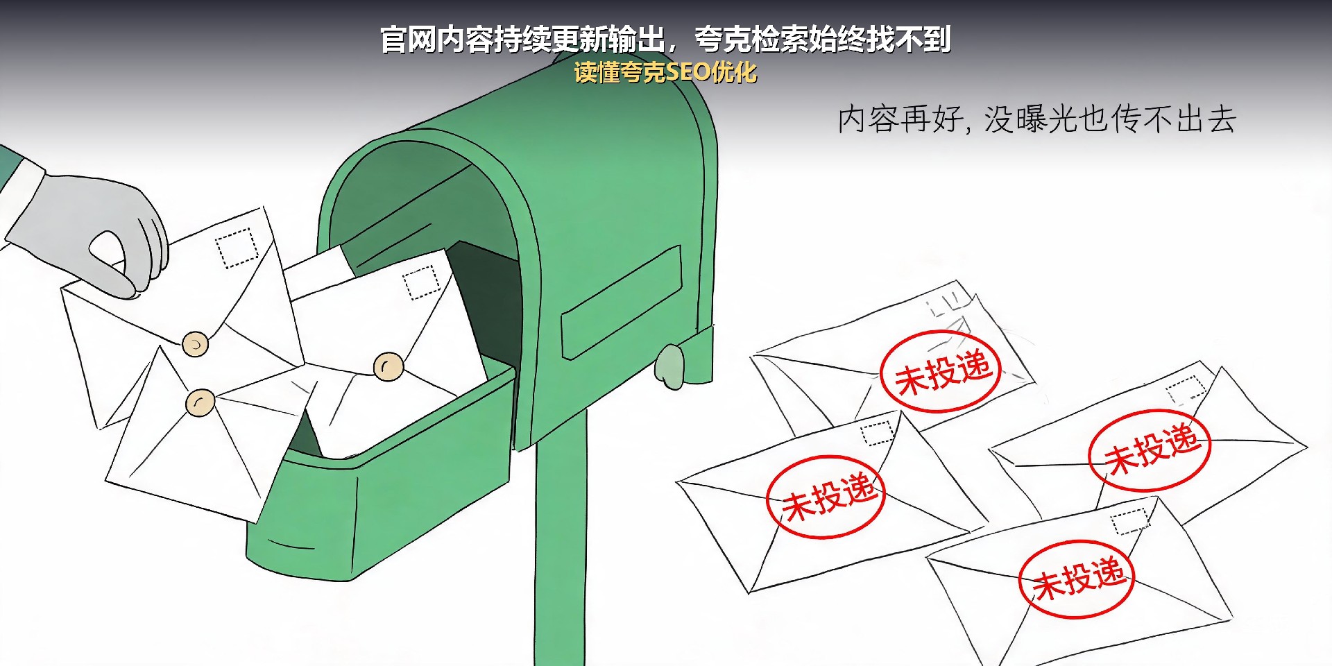 官网内容持续更新输出,夸克检索始终找不到,读懂夸克SEO优化